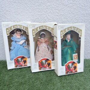 World Doll Gone With The Wind Scarlett O Hara Prissy Melanie LE Doll Set 3pk